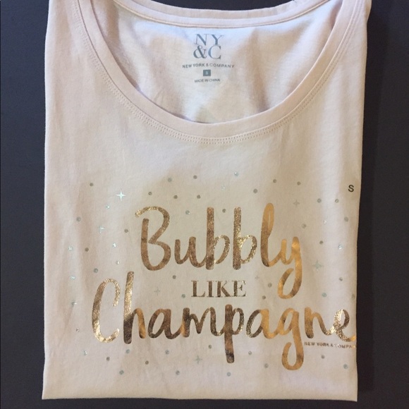 New York & Company Tops - Blush Colored Tshirt Size Small